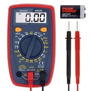 AstroAI Digital Multimeter Voltage Tester 2000 Counts with Ohm Volt Amp and Diode Voltage Meter, Electrical Tester Volt Ohm Amp Meter, 1Pack