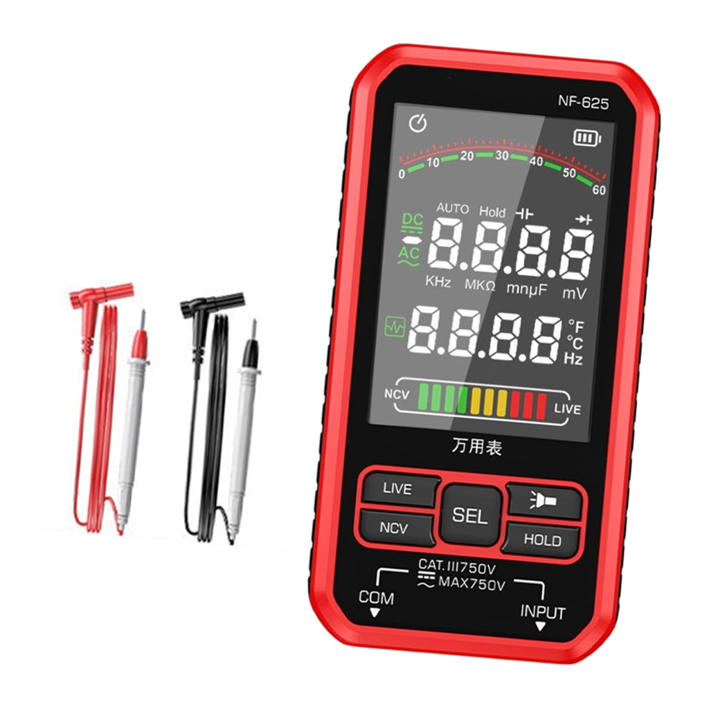 Digital Multimeter and Analyzers Voltmeter Ohmmeter Auto Ranging Tester ...