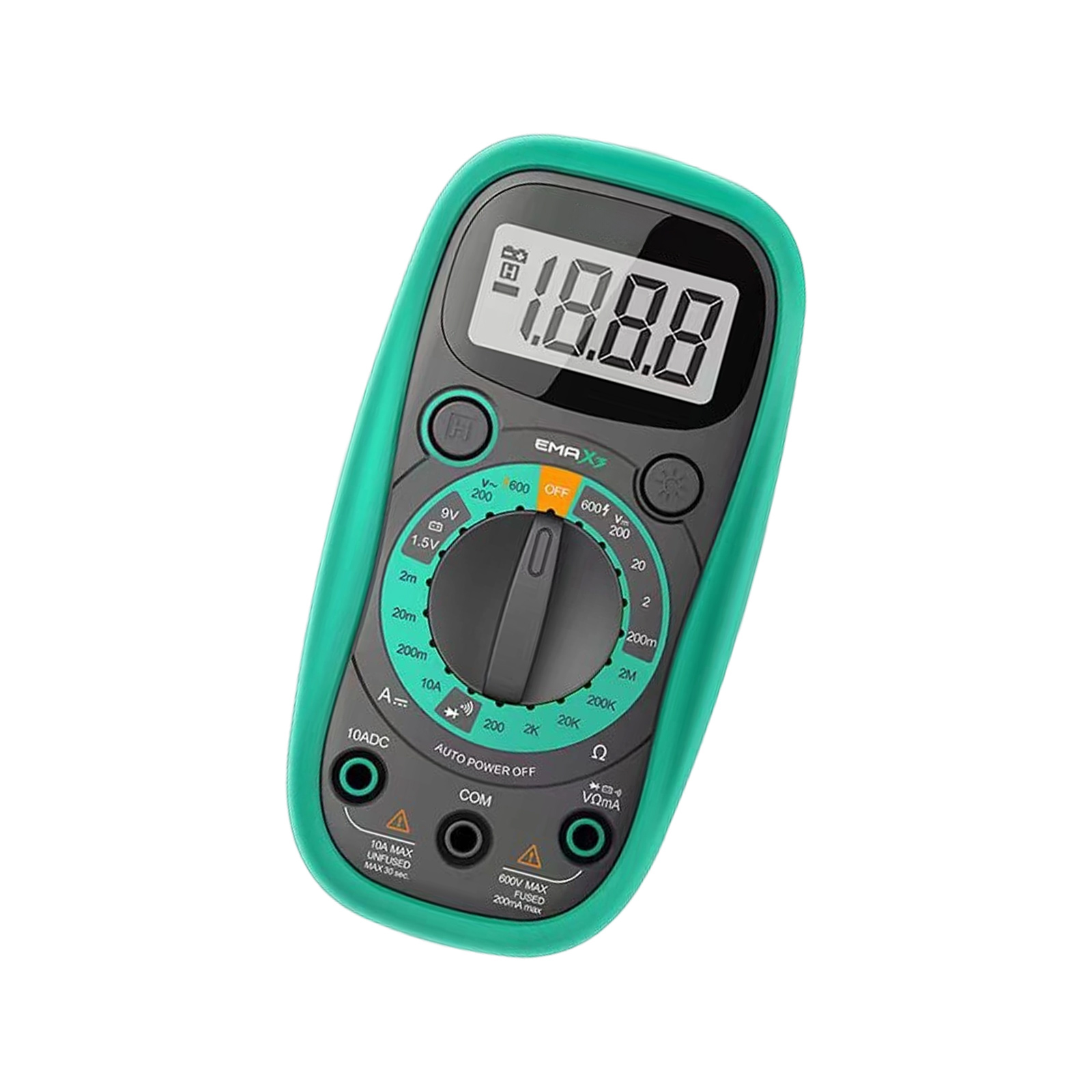 Digital Multimeter with Backlit Buzzer Auto Off Function Portable ...