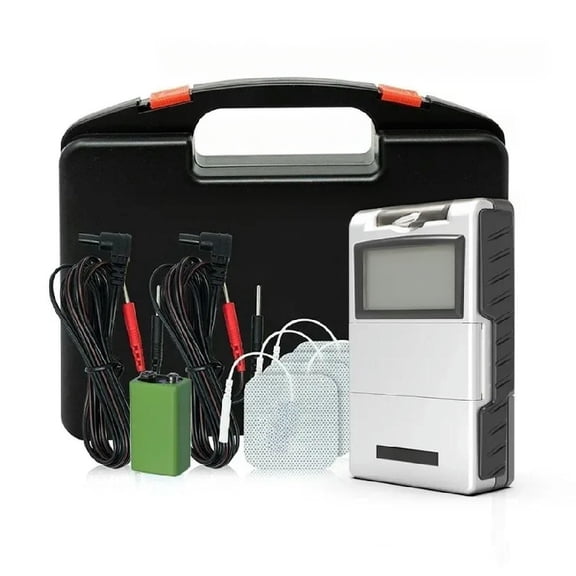 Digital Muscle Stimulator Massager Device TE-NS7000 Full Set With Complete Supporting Accessories