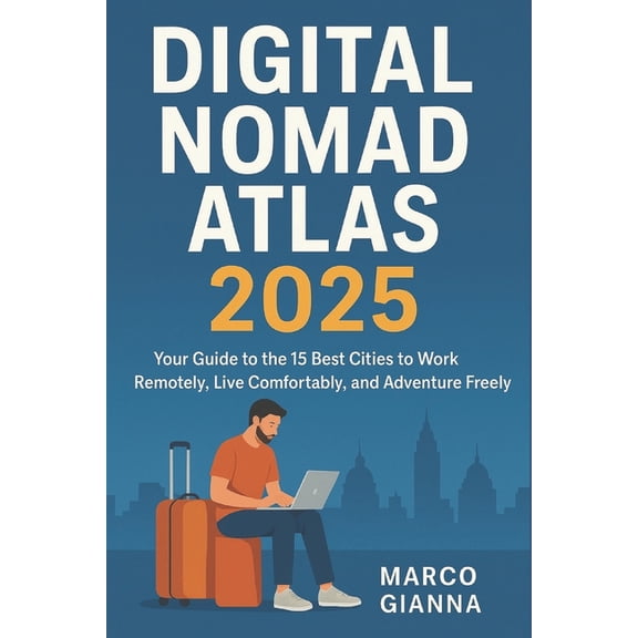 Digital Nomad Atlas 2025: Your Guide to the 15 Best Cities to Work Remotely, Live Comfortably, and Adventure Freely, (Paperback)