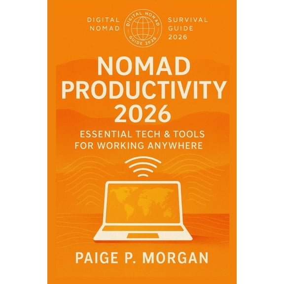 Digital Nomad Survival Guide 2026 Nomad Productivity 2026: Essential Tech & Tools for Working Anywhere: Boost your workflow with the best tools for di, (Paperback)