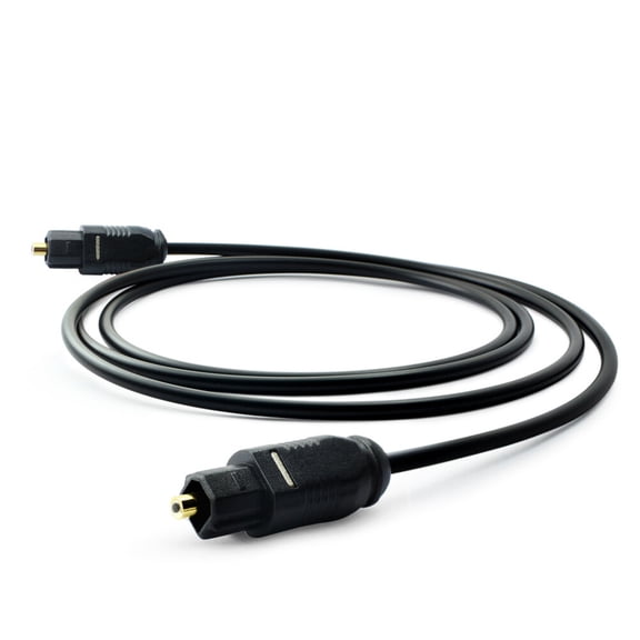 Digital Optical Audio Cable - Fiber Optic Sound Cable for Clear and Digital Audio Transmission