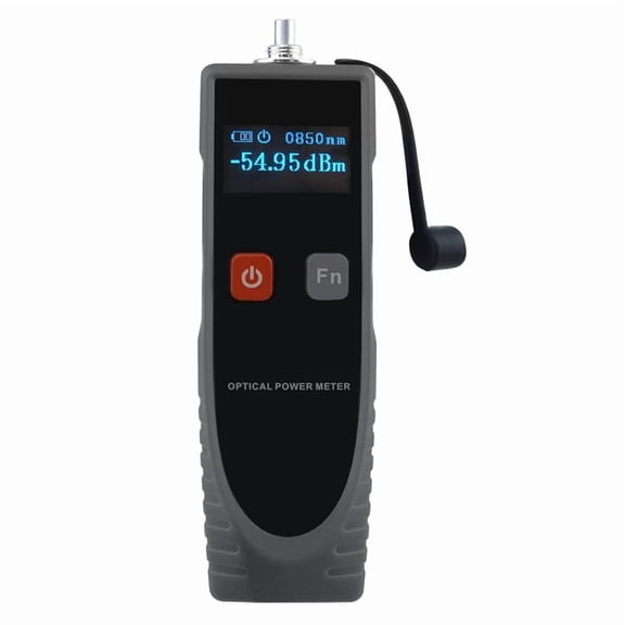 Digital Optical Power Meter -70-6dBm Rang with Cable Tester Function and FC Converter for FC/SC/ Interface