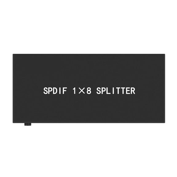 Digital Optical  Splitter 1x8, Toslink SPDIF Signal Distributor