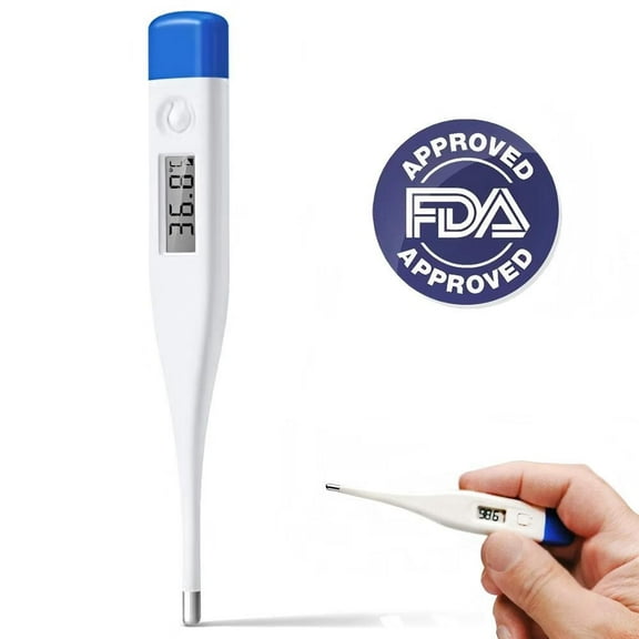 Digital Oral Thermometer for Fever,Rectal Thermometer for Babies,Thermometer for Adults with Fast Reading
