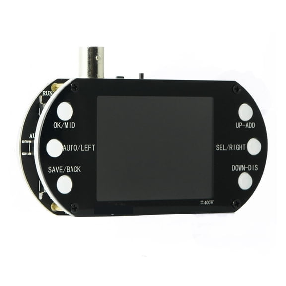 Digital Oscilloscope 2.5Mhz Sampling Rate 200Khz Bandwidth Support 80Khz PWM 2.4inch Screen for Electronic Repair DIY ,Professional Designed