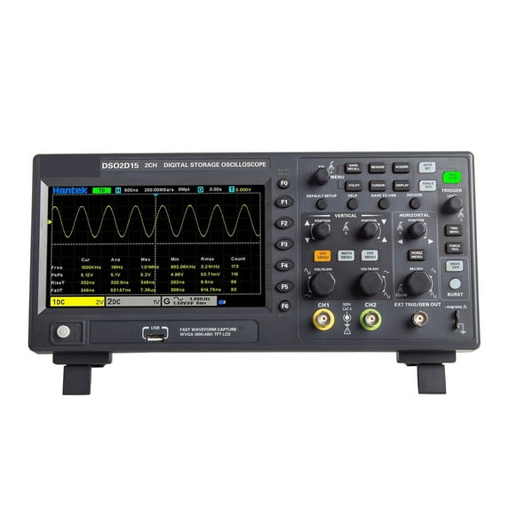 Digital Oscilloscope DSO2C10 2C15 2D10 2D15 2CH 100/150MHZ Storage Osciloscopio 1G Sampling With Signal Source ,Professional Designed