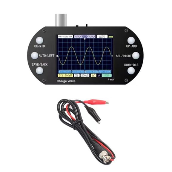 Digital Oscilloscope Transistor-Tester 2.5Mhz Sampling Rate 200Khz Bandwidth Automotive- for Electronic Repair Tool