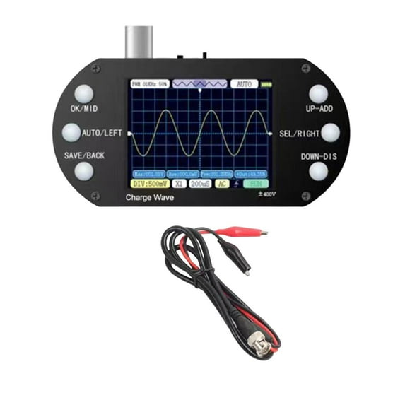 Digital Oscilloscope Voltage Continuity Tester for Scientific Research without Probe