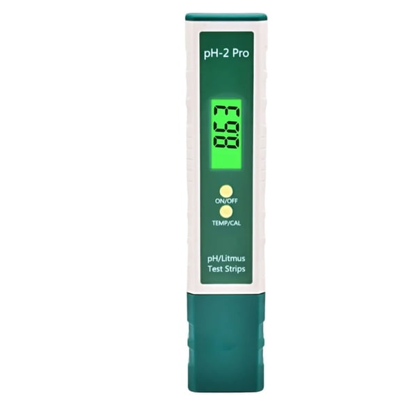 Digital PH-2 Pro PH Meter 0.01 Tester Pen Water PH Test -2.00-16.00 Litmus Strips Backlight Aquarium Hydroponic Lab Measurement ,Multifunctional
