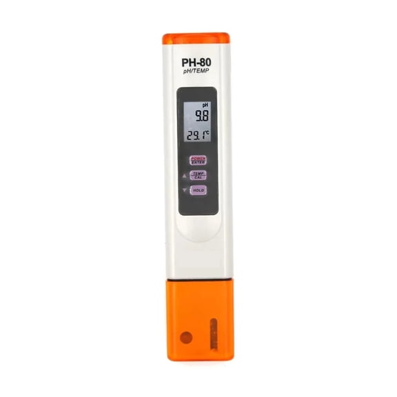Digital PH-80 PH Temperature Meter Hydro With Automatic Calibration Function Water Quality PH Tester Waterproof ,Multifunctional