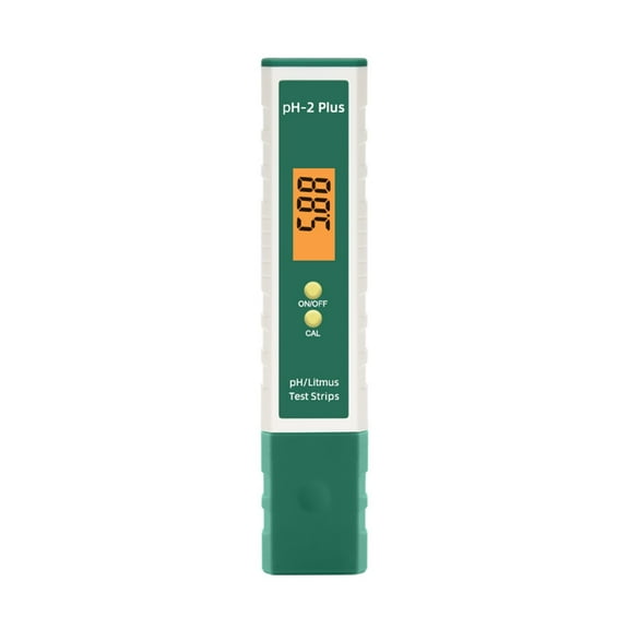 Digital PH EC TDS Meter Pen Water Purity Tester LCD Display Litmus Test -2.00-16.00 For Aquarium Pool Monitor Measurement Tool ,Accurate - GREEN_PH-2PLUS