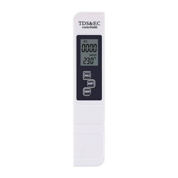Digital PH EC TDS Meter Pen Water Purity Tester LCD Display Litmus Test -2.00-16.00 For Aquarium Pool Monitor Measurement Tool ,Reliable - GREEN_EC