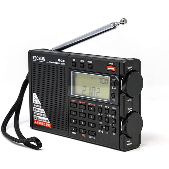 Digital PL330 AM/FM/LW/SW Worldband Radio with Single Side Band Receiver