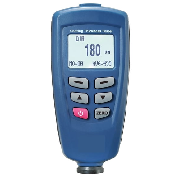 Digital Paint Coating Thickness Gauge Tester For Cars With Resolution 0.01mil, F/NF Paint Thickness Meter ,East to Read