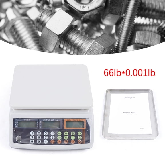 Digital Parts Coin Precise Counting Scale 66Lb / 0.001 Lb Capacity Inventory NEW