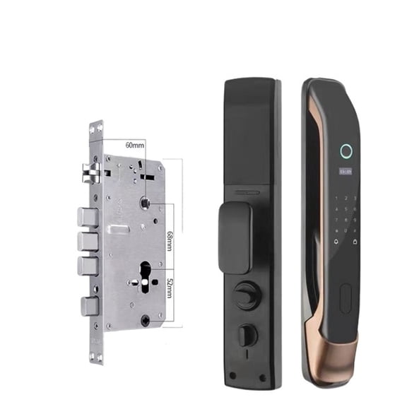 Digital Password Electronic Locks APP Remote Control Unlock Automatic Finrprint Smart Door Lock With Camera ,Digital Lock
