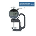 Digital Percentage Micrometer Thickness Gauge Large Size Alloy