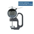 Digital Percentage Micrometer Thickness Gauge Large Size Alloy