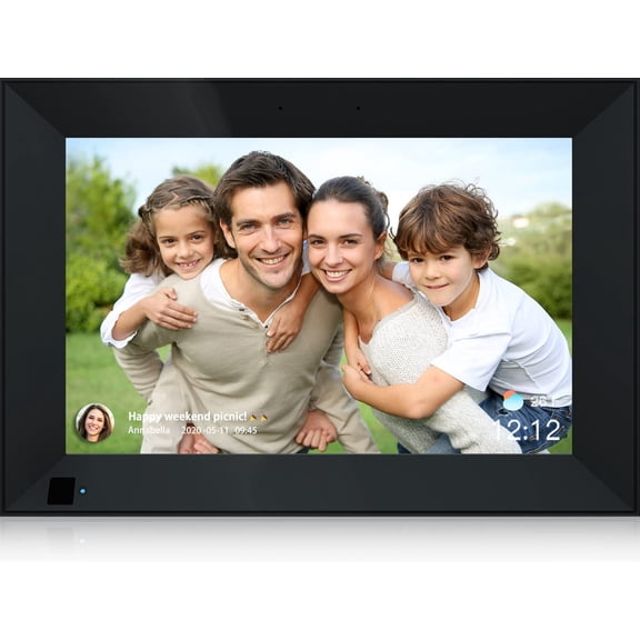 Digital Photo Frame 10.1 Inch WiFi Digital Picture Frame with 1280 * 800 IPS Full HD Touchscreen, 32GB WiFi Smart Frame Share Photos and Videos Instantly from Anywhere via AiMOR App