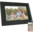 Digital Photo Frame, Frameo Digital Picture Photo Video Frame Slideshow