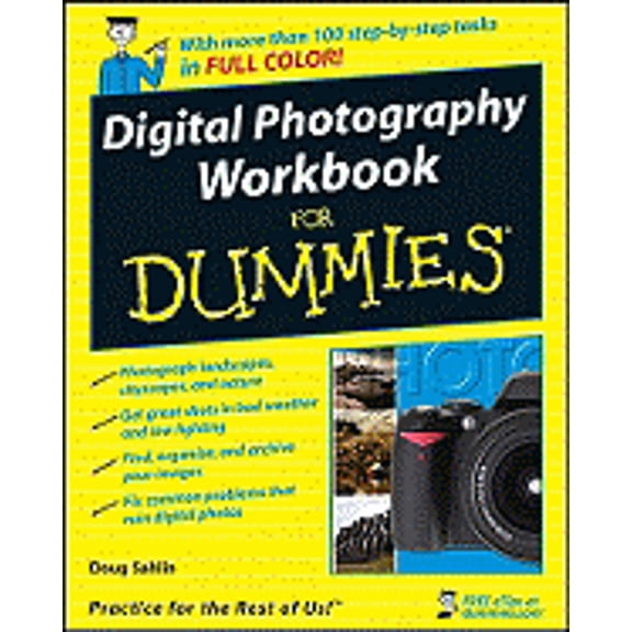 Pre-Owned Digital Photography Workbook for Dummies (Paperback) by Doug Sahlin