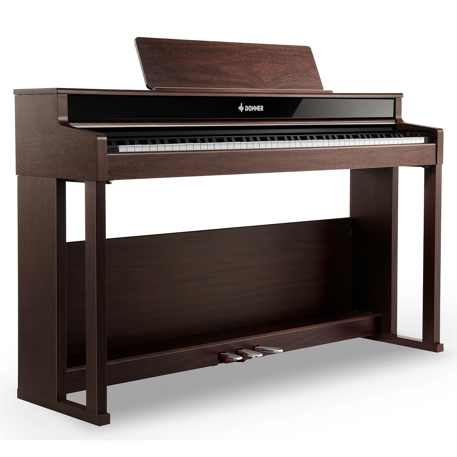 Digital Piano, Donner 88 Key Piano Weighted Keyboard, premium upright