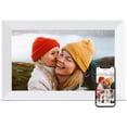 thumbnail image 1 of Digital Picture Frame, 10.1 inch Frameo Digital Frame WiFi, 1280 * 800 IPS HD Touchscreen, 32GB Storage, Instant Share Pictures Video, Smart Photo Frame Electronic, Gifts for Mom, House Warming, 1 of 5