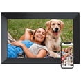 thumbnail image 1 of Digital Picture Frame, 10.1 inch Frameo Digital Frame WiFi, 1280*800 IPS  Touchscreen, 32GB Storage,  Share Pictures Video,  Photo Frame , Gifts for Mom, House Warming, Black, 1 of 6