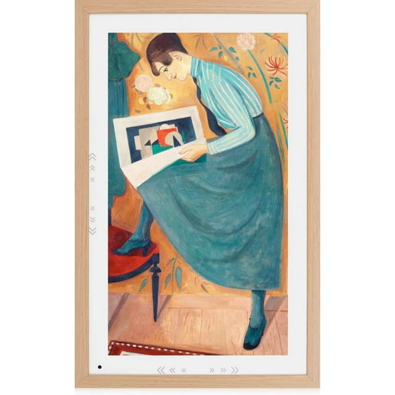 AEEZO 21.5 inch Large Digital Photo Frame with 1080P IPS FHD Non-Touch Screen,32GB Smart WiFi Picture Frame with Swivel Mount Share Photos and Videos Instantly via Aimor App