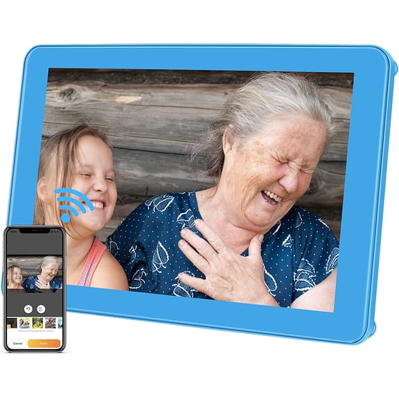 Digital Picture Frame Best Digital Frame Electronic Photo Frame 10 Inch Wifi Music Video Calendar 12 Languages Function