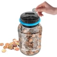 thumbnail image 1 of TiokMc Digital Piggy Bank for Adults and Kids, Transparent 1.8L Coin Counter Jar with LCD, Automatic Counting, Large Money Saving Jar, Birthday & Christmas Gift, 1 of 9