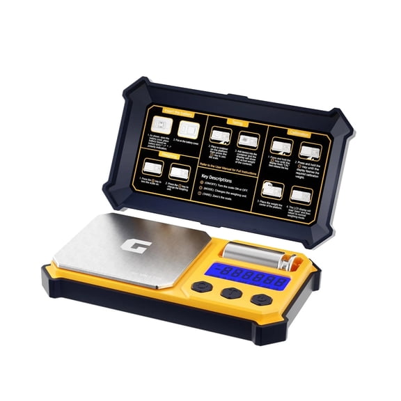Digital Pocket Gram Scale, Accuracy 300 G X 0.01 G, Portable Digital Weights ,Easy to Calibration