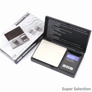 Digital Pocket Scale, 0.01g Accuracy High Precision Scale with Stainless Steel Platform, 100g/200g/500g/1000g Capacity for Jewelry, Gold, Food, Kitchen, Letters, Portable,200g 0.01g