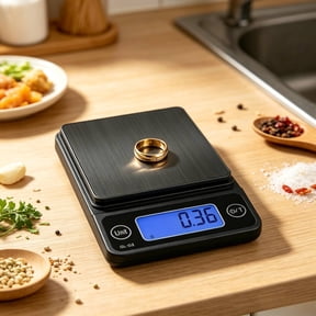 Digital Pocket Scale 500g 0.01g Precision Scale, Mini Electronic Gram Scale for Jewelry Tea Powder Herbs and Food Weighing, High Accuracy Compact Balance for Kitchen Lab Use