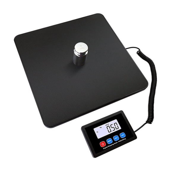 Digital Postage Scale Accurate Ultra Slim Digital Scale LCD Display Stainless Steel for Warehouse