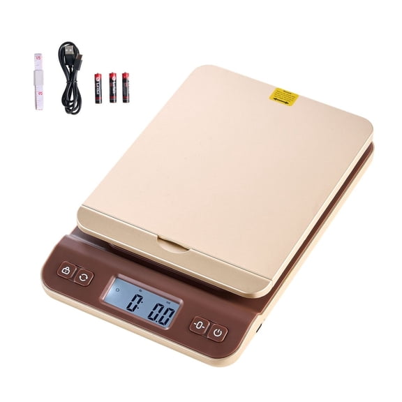 Digital Postal Scale 88 lbs, 0.1 oz Accuracy Shipping Scale with Holder, Tare Function, Auto Off - Home & Office Package Scale