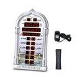 thumbnail image 1 of Digital Prayer Alarm Clock with Time Date Display Calendar Global Prayer Times for Worldwide Cities Snooze Function Temperature Option, 1 of 9