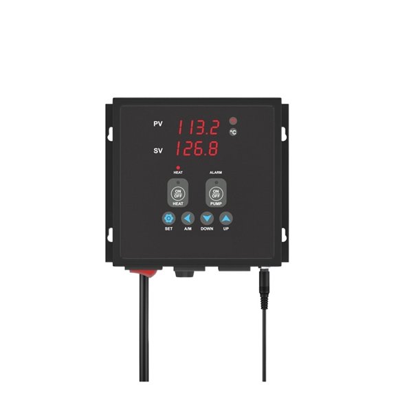Digital Pre-Wired PID Temperature Controller Thermostat With NTC Probe For Home Brewing
