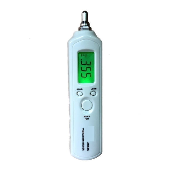 Digital Precision Tester Vibration Meter Pen Style Digital Vibrometer AR63C Vibration Tester Vibration Analyzer ,Easy to Operate
