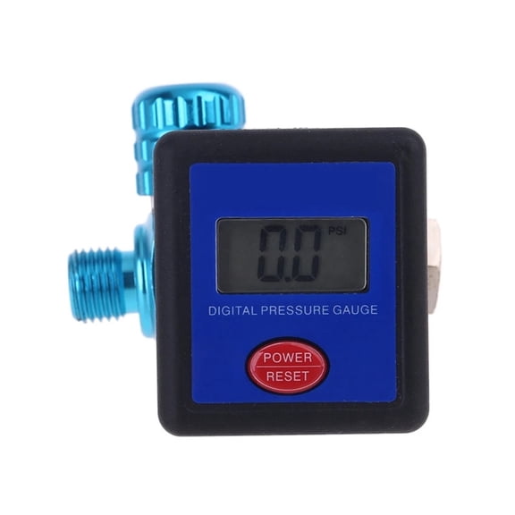 Digital Pressure Air Gau Regulator, W Adjust Valve Paint Spray-Gun Compressor