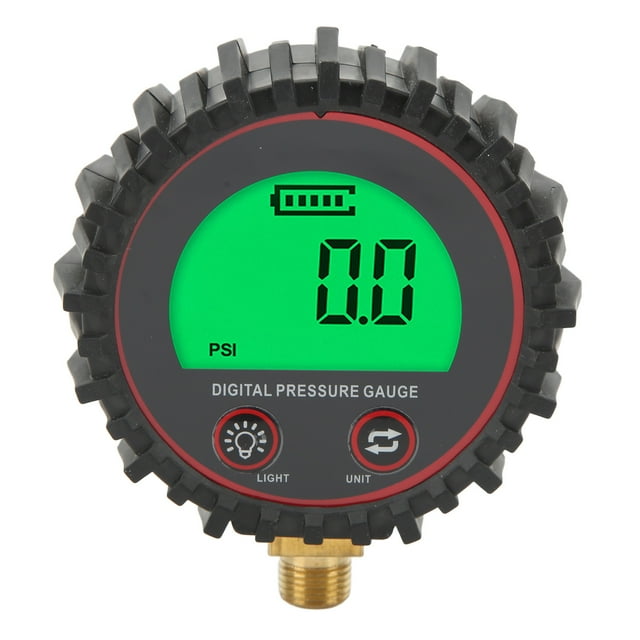 Digital Pressure Gauge Large LCD Display Fast and Accurate Reading for