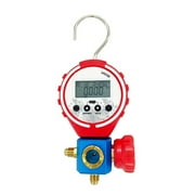 Digital Pressure Gauge Manifold Digital Refrigeration Tester Vacuum Meter HVAC Temperature Tester Pressure