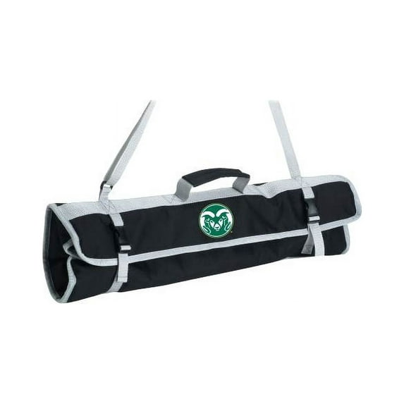 Colorado State 3 Piece BBQ Tote (Black)