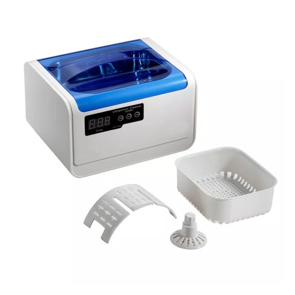 Digital Program Ultrasonic Cleaner, with Wash Bath Tank Baskets,70W, 42kHz, Ultrasonic Cleaner