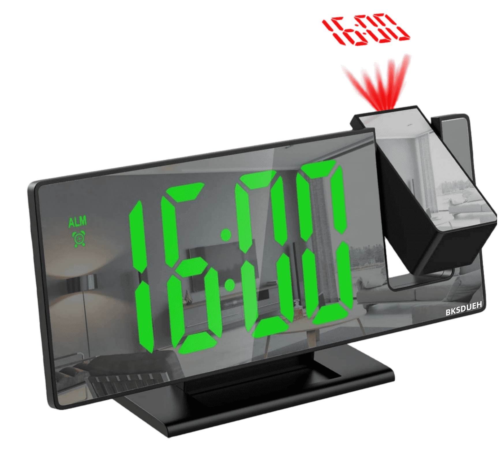 Digital Projection Alarm Clocks for Bedrooms, Large LED Display ...