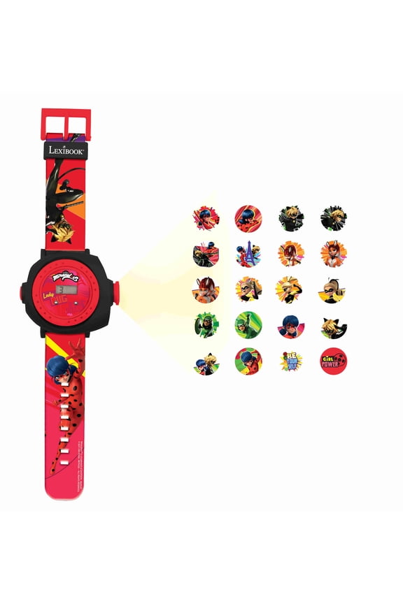 Miraculous Digital Projection Watch with 20 images to project