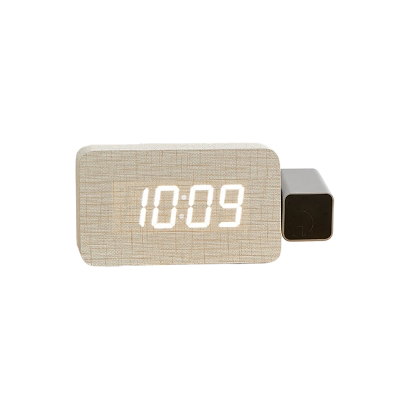 Digital Projections Alarm Clocks for Bedrooms 180° Rotatable Projector Loud Duals Alarms for Kids Elderly,Heavy Sleepers