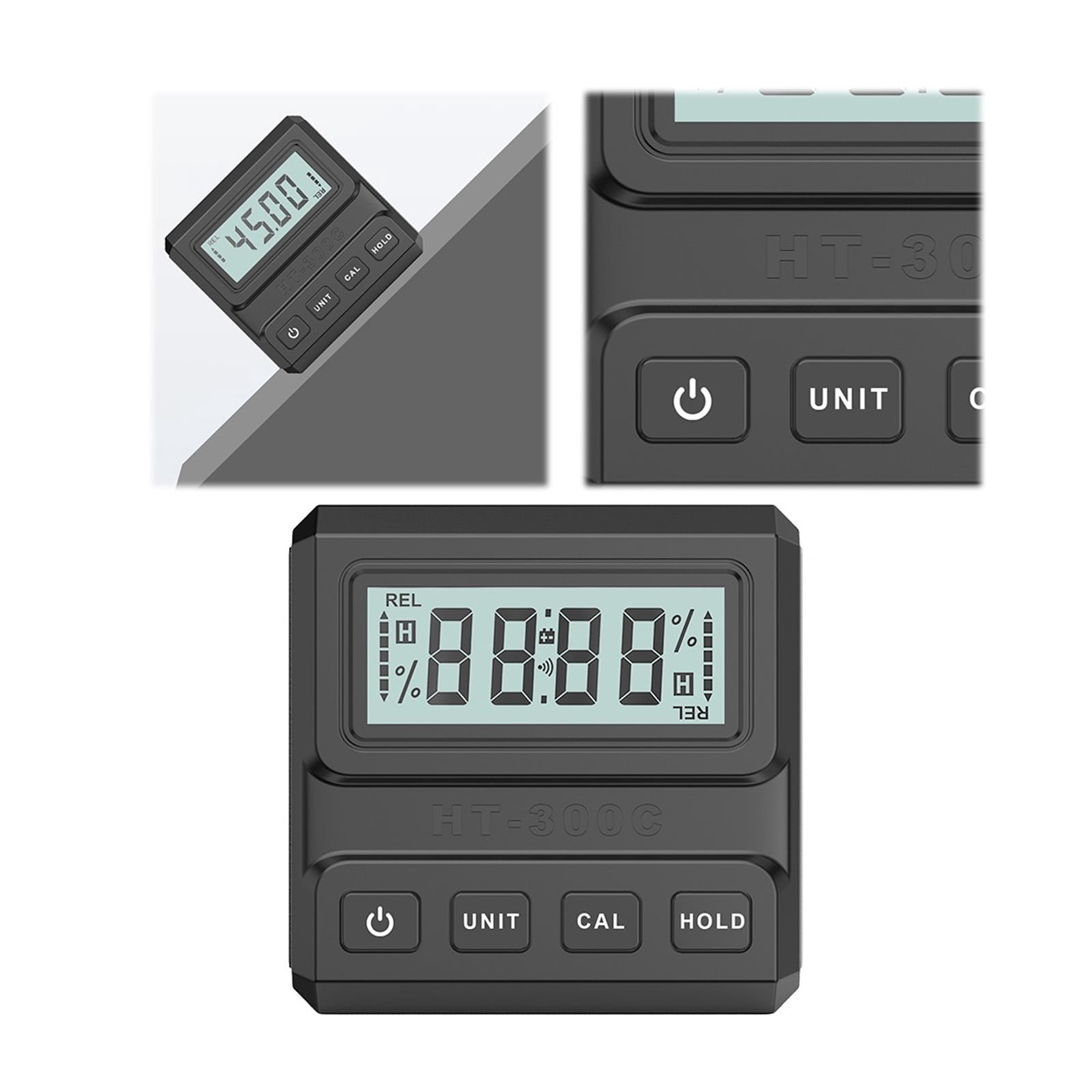 Digital Protractor 4*90° Angle Finder Gauge with Magnetic Base Electronic Inclinometer ,Water-Proof & Dust Resistant